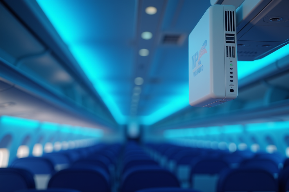 Équipement WiFi à bord de l