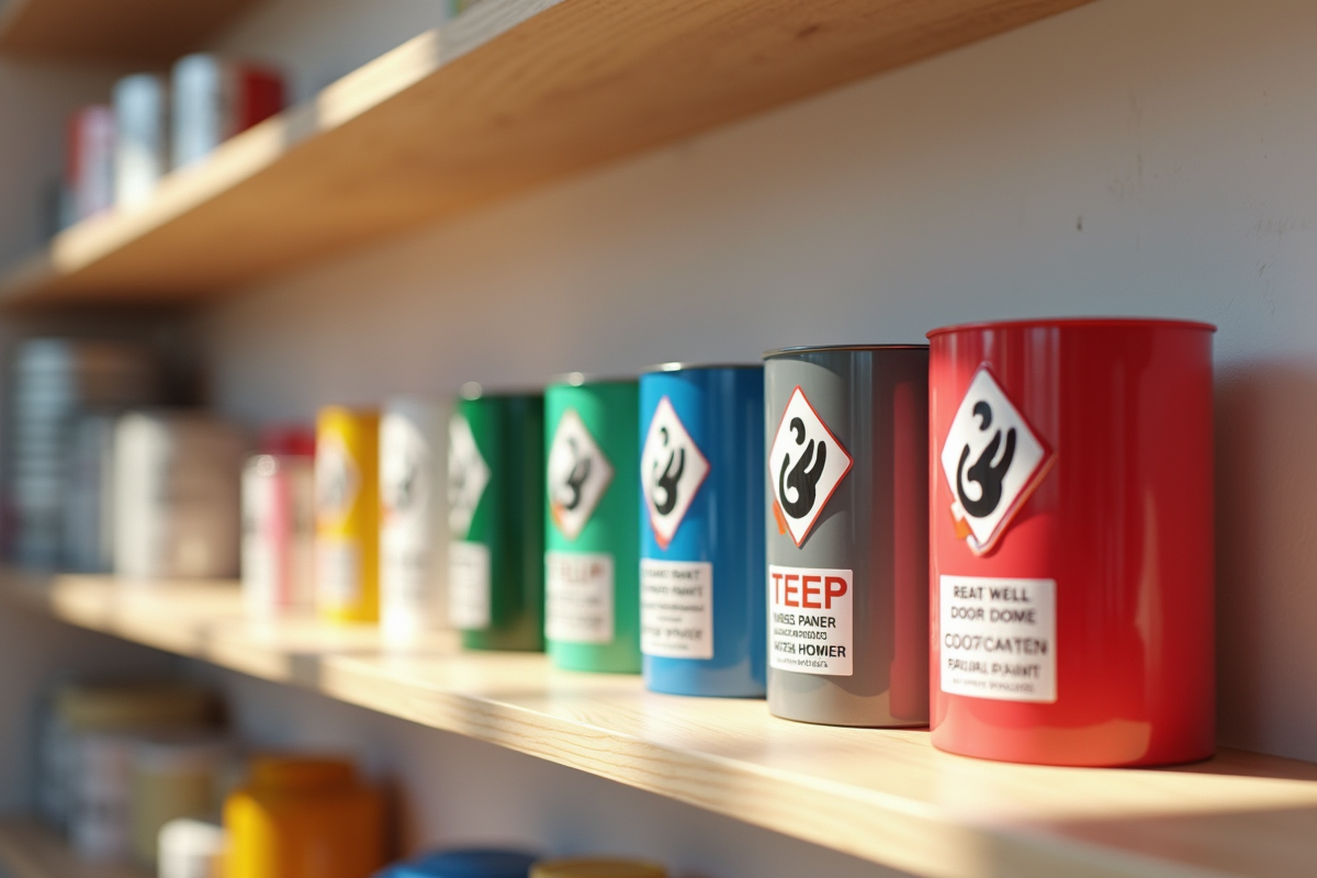 peinture toxique